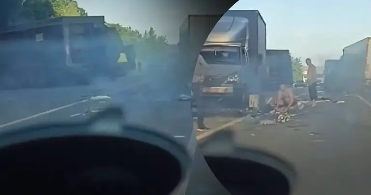 Оккупанты на Белгородщине попали в ДТП, когда перевозили танк