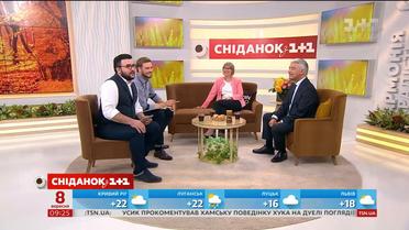 В студии - директор Goethe-Institut в Украине и Эрнст Райхель, Чрезвычайный и Полномочный Посол ФРГ в Украине