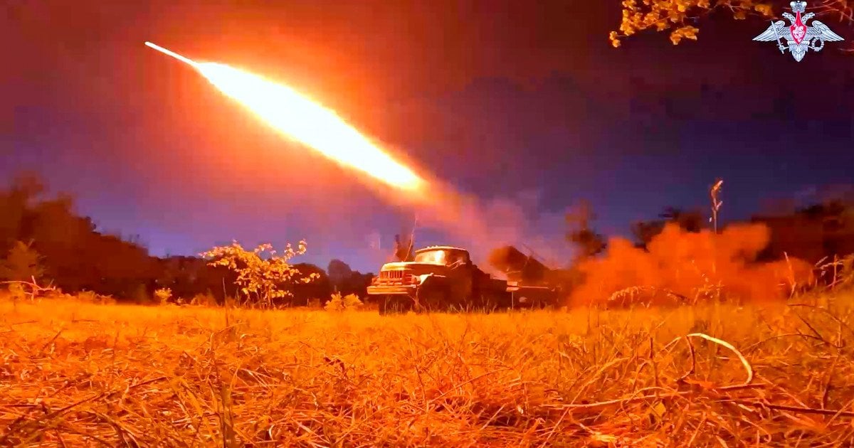 Обстріл російської армії