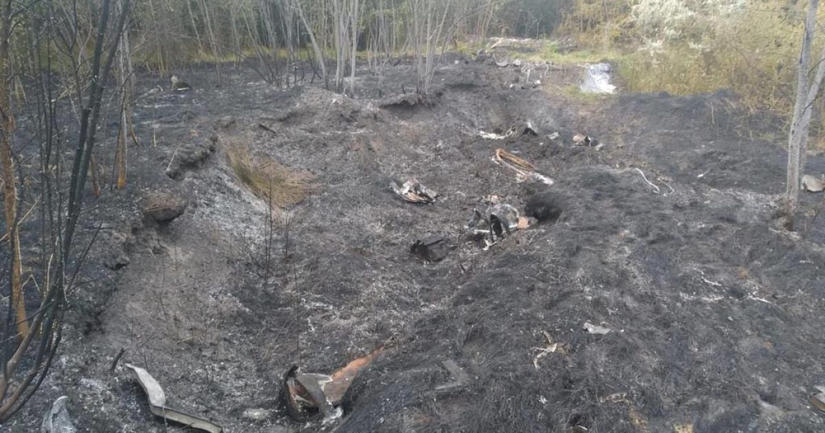 У небі над Дніпропетровщиною увечері 26 липня збито ворожу ракету / © Сергій Лисак, голова Дніпропетровської ОВА.