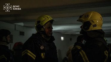 Атака на Київ_3 / © ДСНС