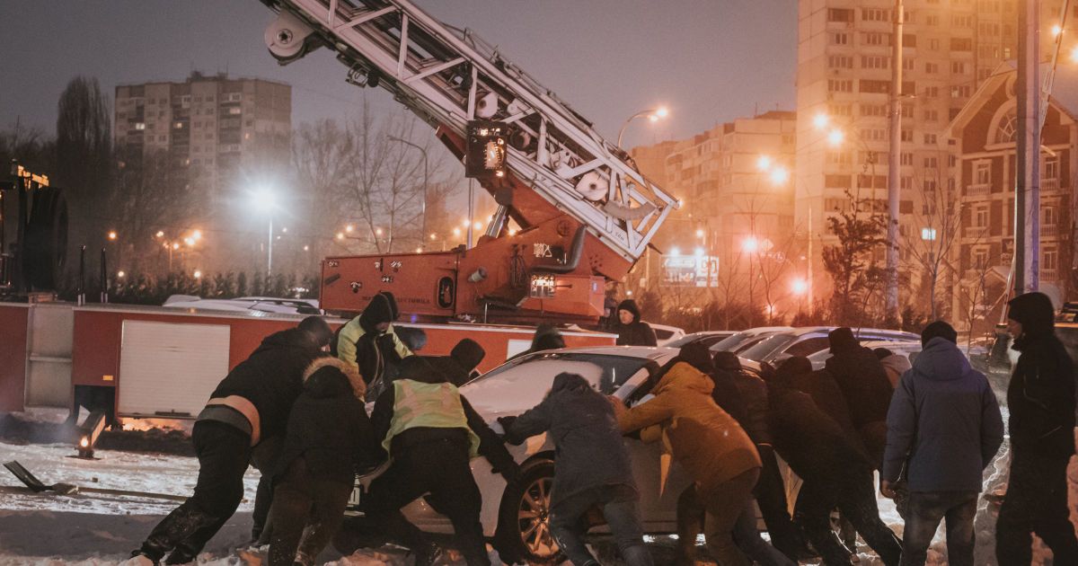 пожежа 13 лютого у Києві_5 / © ГУ ДСНС у Києві