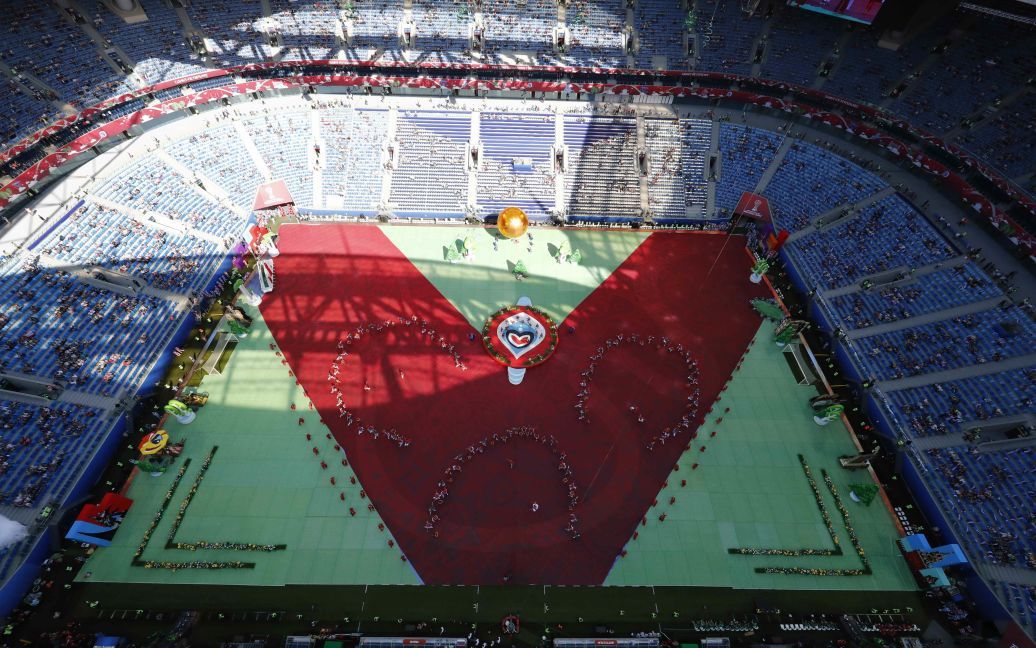 Открытие турнира на пустом стадионе / © Reuters