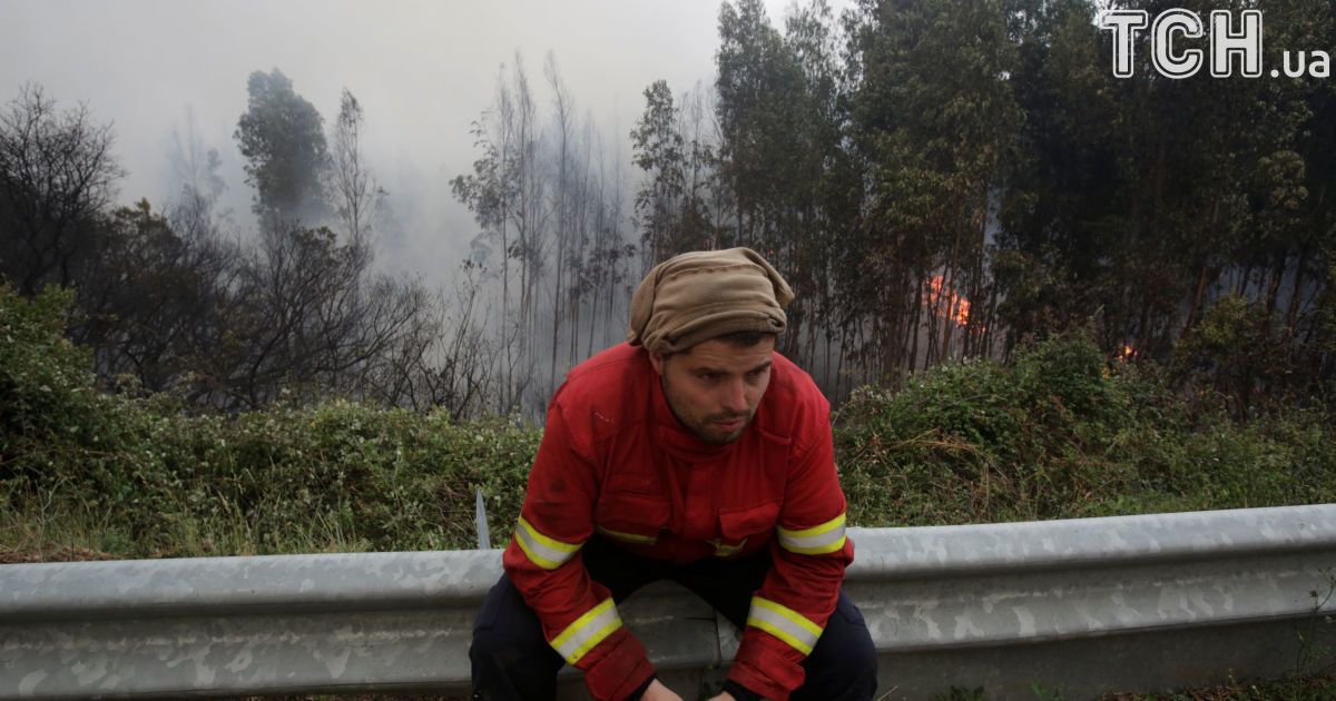 Огнеборцам удалось укротить адский пожар в Португалии