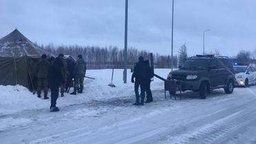 пункти допомоги водіям через снігопади_1 / © Национальная полиция Украины