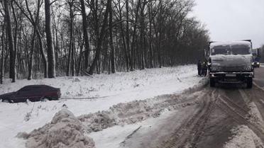 пункти допомоги водіям через снігопади_2 / © Национальная полиция Украины