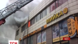 В Одессе утром сгорело бывшее здание ночного клуба "Огни"