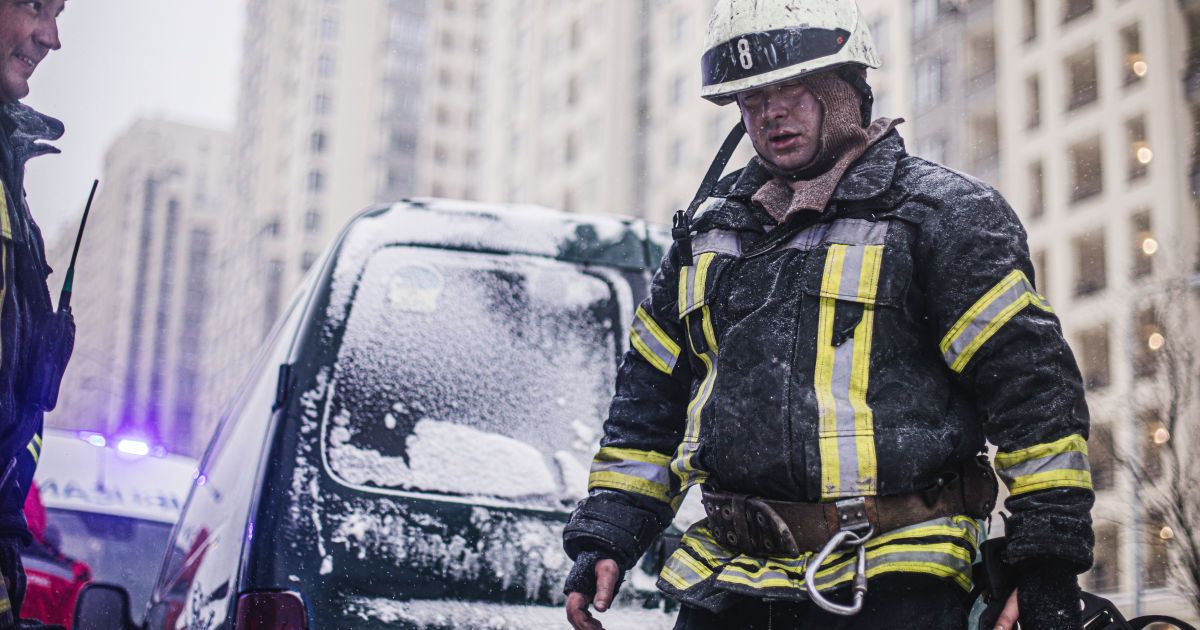 пожежа 13 лютого у Києві_8 / © ГУ ДСНС у Києві