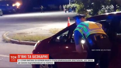 Кримінальна відповідальність за нетверезе кермування: чому зміни до закону відтермінували