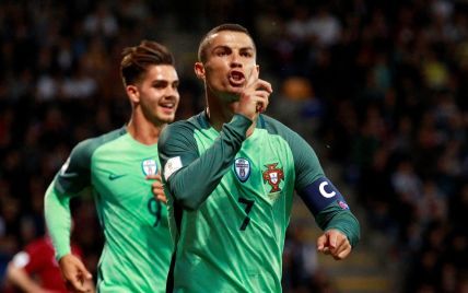 Португалия разгромила Латвию, Роналду забил два гола