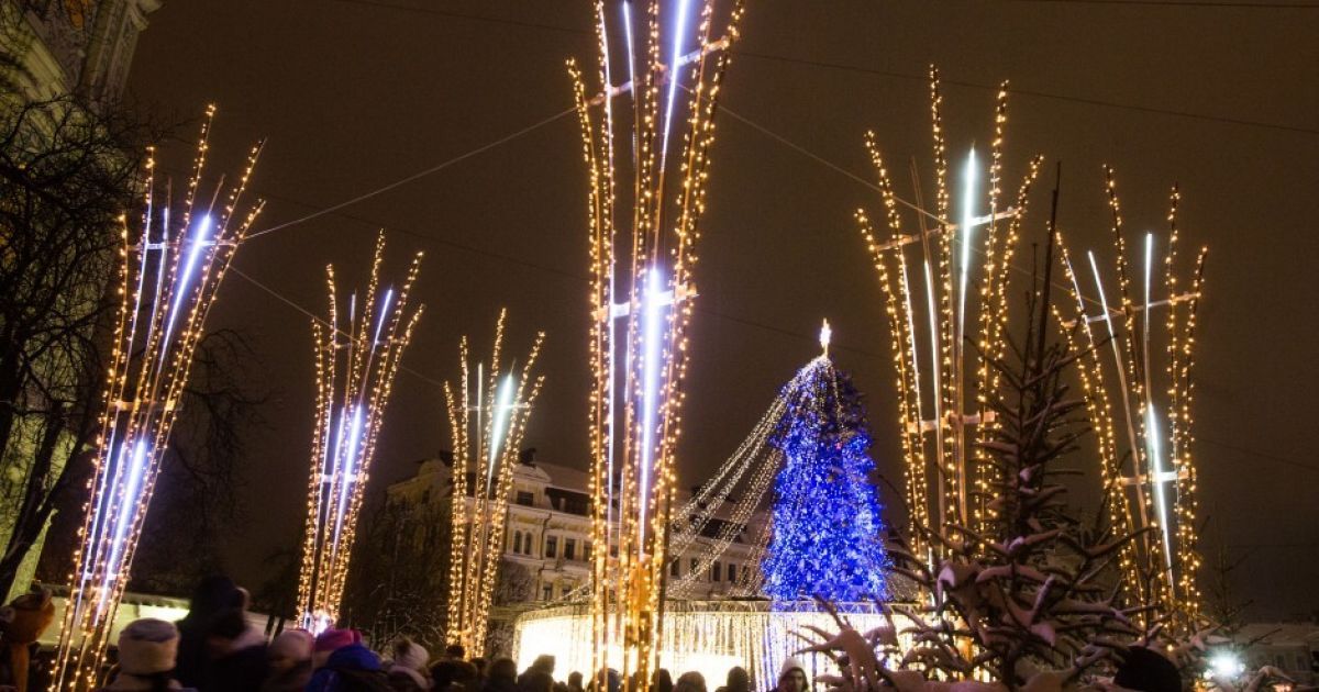 головна ялинка Києва_3 / © Сайт президента України