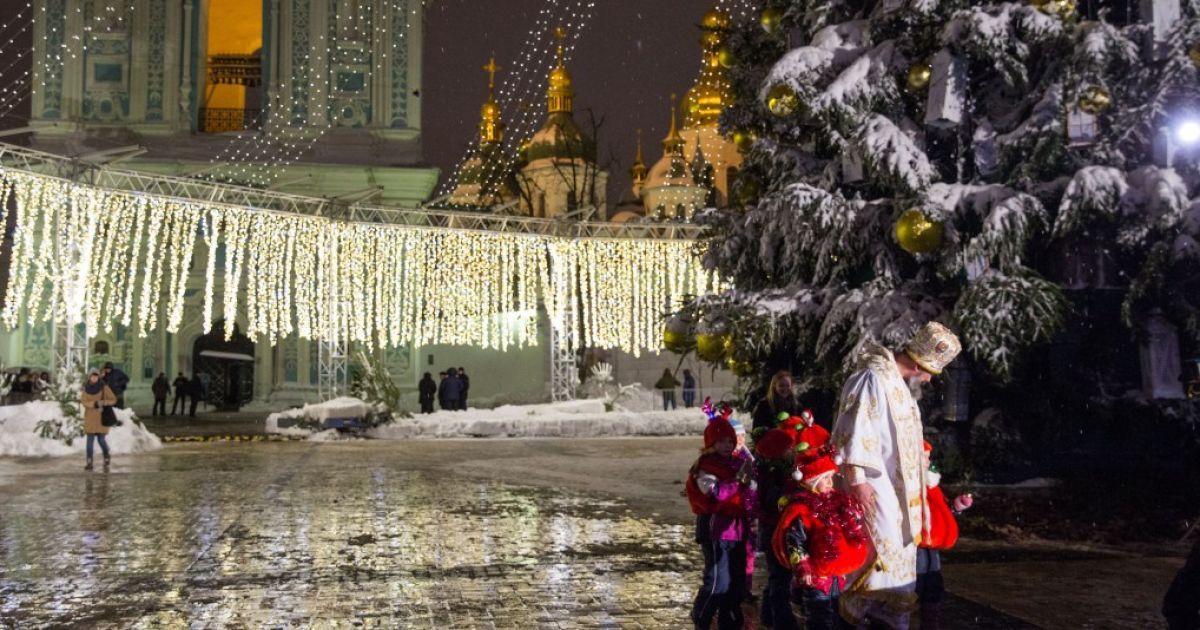 головна ялинка Києва_2 / © Сайт президента України