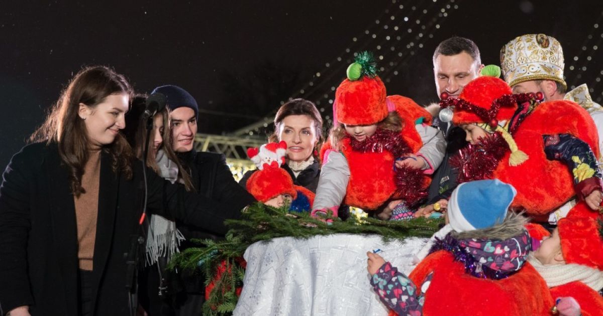 головна ялинка Києва_4 / © Сайт президента України