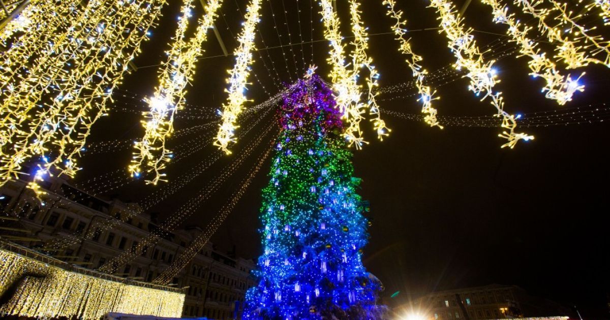 головна ялинка Києва_1 / © Сайт президента України