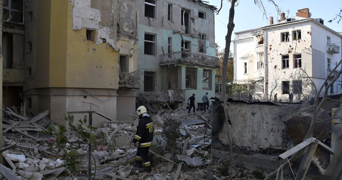 Російський обстріл. Ілюстративне