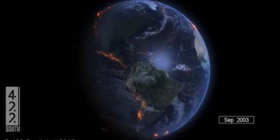 Погляд з космосу: у Мережі показали 15 років землетрусів у хвилинному відео