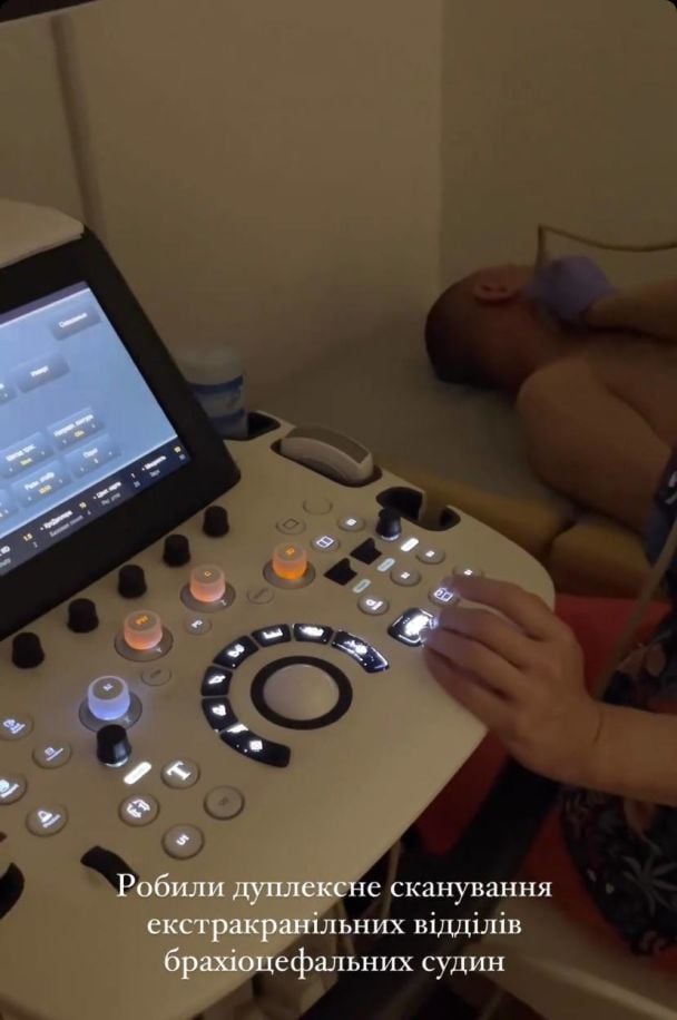 Віктор Павлік пройшов обстеження в лікарні / © instagram.com/repyahovakate