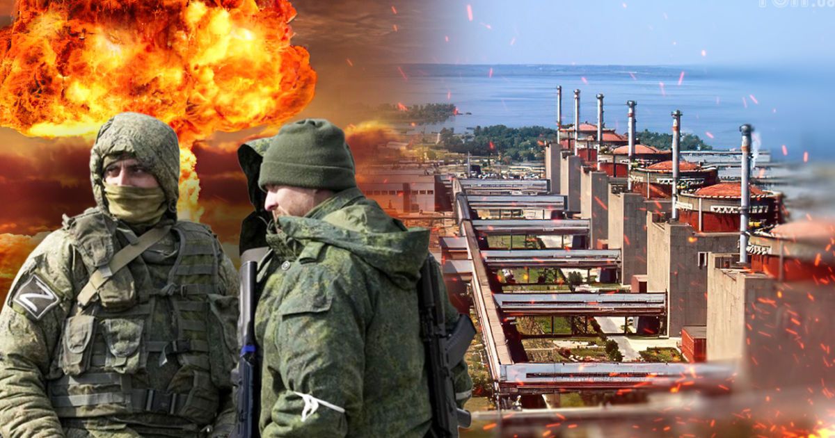 Российские войска на Запорожской АЭС