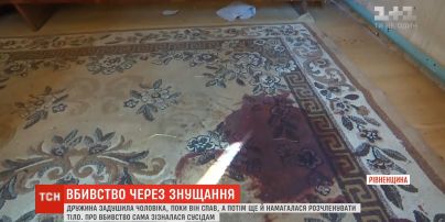 На Рівненщині дружина задушила чоловіка, поки він спав