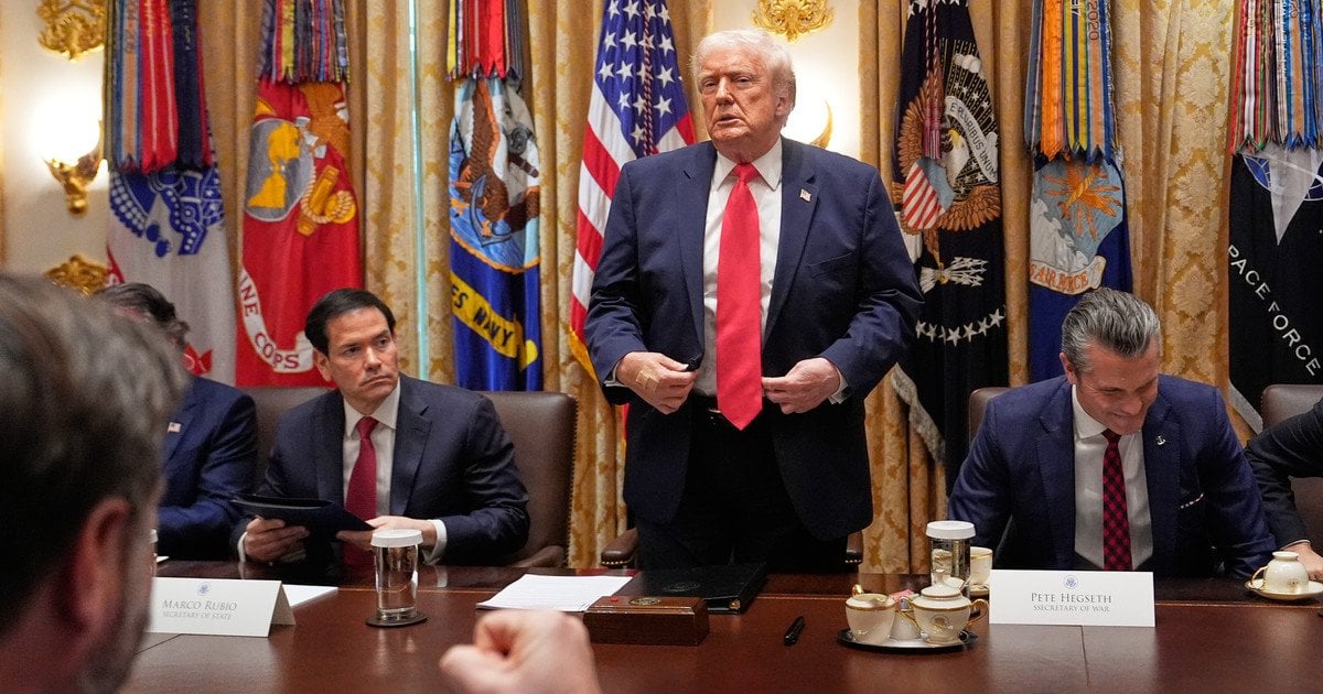 Марко Рубіо і Дональд Трамп.