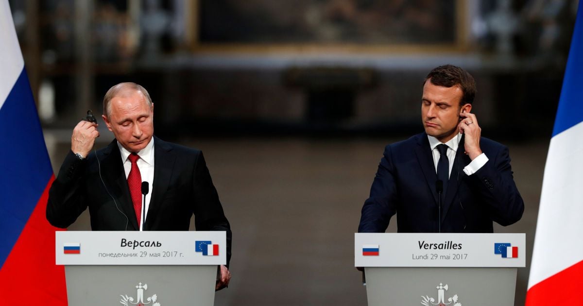 Путін,Макрон_7 / © Reuters