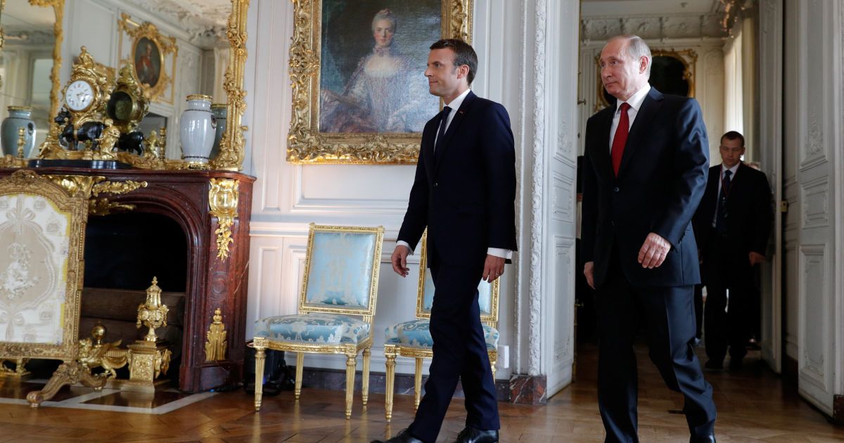 Зустріч Макрона та Путіна_3 / © Reuters