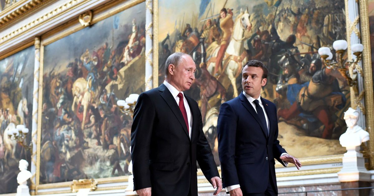 Путін,Макрон_9 / © Reuters