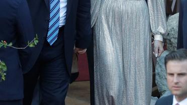 Меланія Трамп  у сріблястій сукні_3 / © Reuters