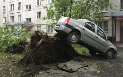 Травми хребта й переломи: через ураган в Москві постраждали 168 осіб