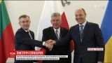 Украина, Польша и Литва сделают совместное заявление к ЕС и США