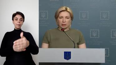Гуманітарні коридори на 21 березня - Верещук (жестовою мовою)