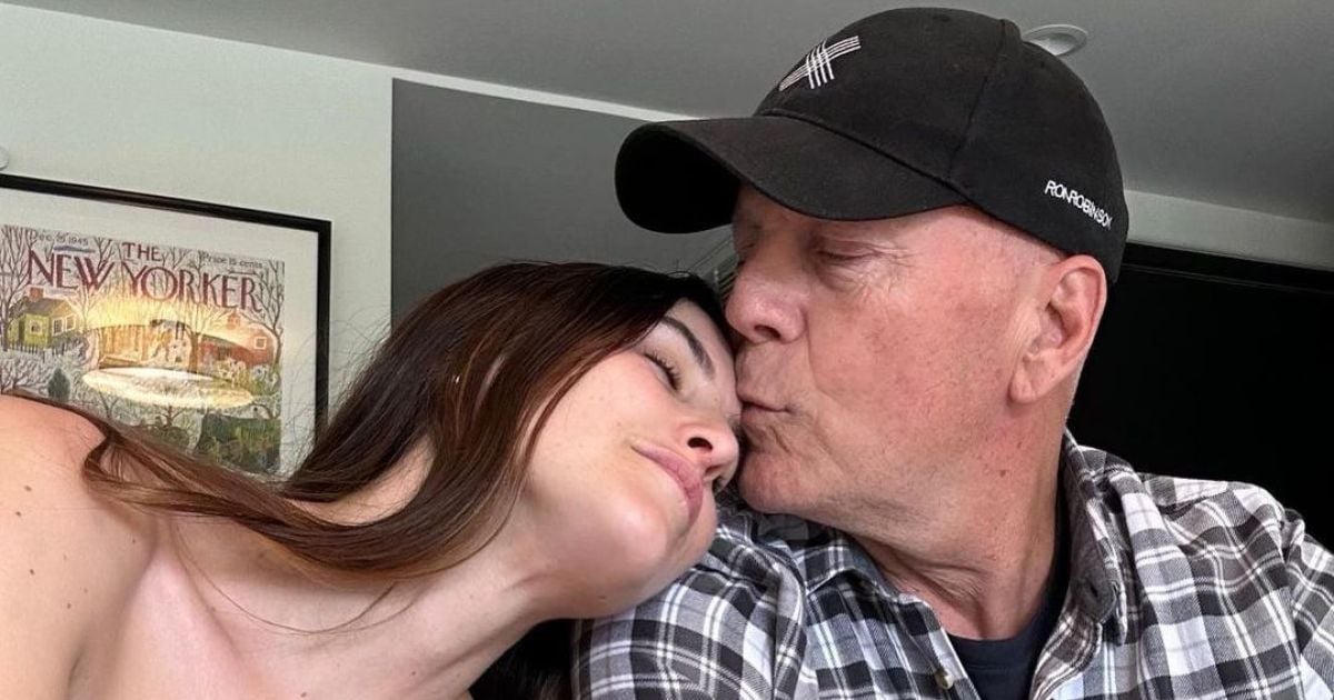 Брюс Вілліс з донькою Скаут