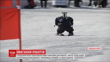У Південній Кореї влаштували перші лижні змагання для роботів