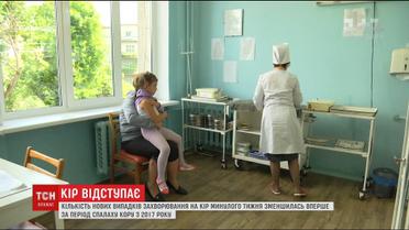 Лікарі вперше зафіксували спад захворюваності на кір
