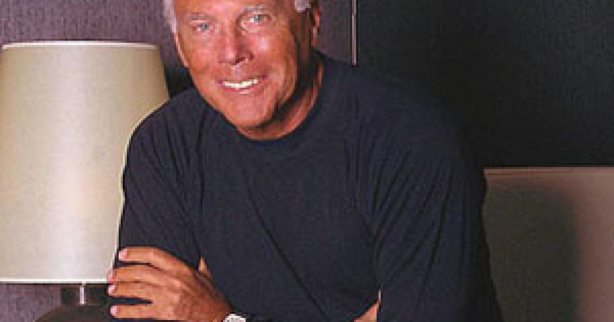 Всесвітньо відомому Джорджу Армані сьогодні вже 76.