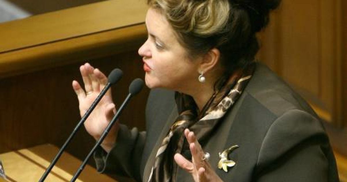 Григорович каже, що журналісти вирвали її слова з контексту