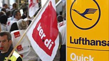 Бастуют работники Lufthansa