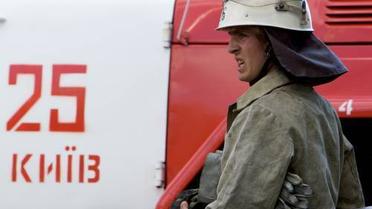 Пожар в Киеве