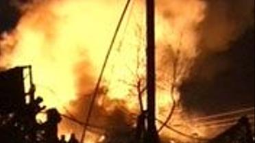 Пожежа на заводі у Львові