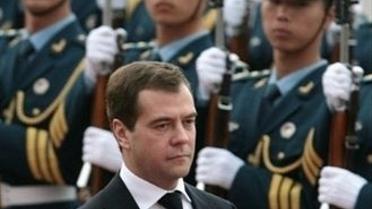 Мєдвєдєв в Берліні (без коментарів. Reuters)