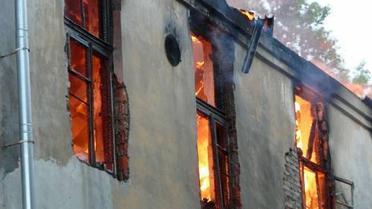 Пожежа біля Андріївського