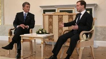 Ющенко зустрівся з Мєдвєдєвим