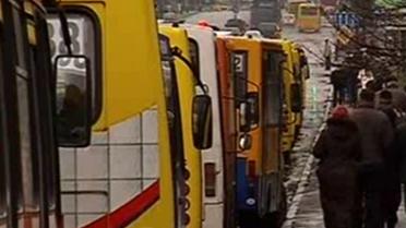 Страйк перевізників у Києві