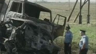 Сім'я згоріла в авто