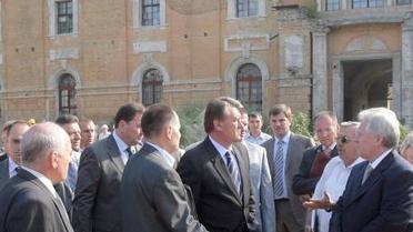 Ющенко в "Мистецькому арсеналі"