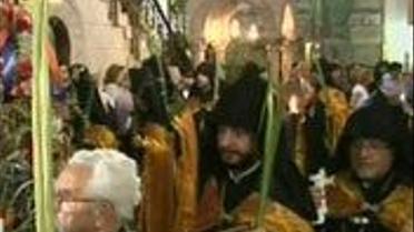 Бійка священиків у Єрусалимі