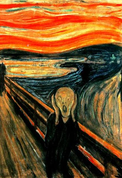 Мунк створив кілька варіантів однієї картини