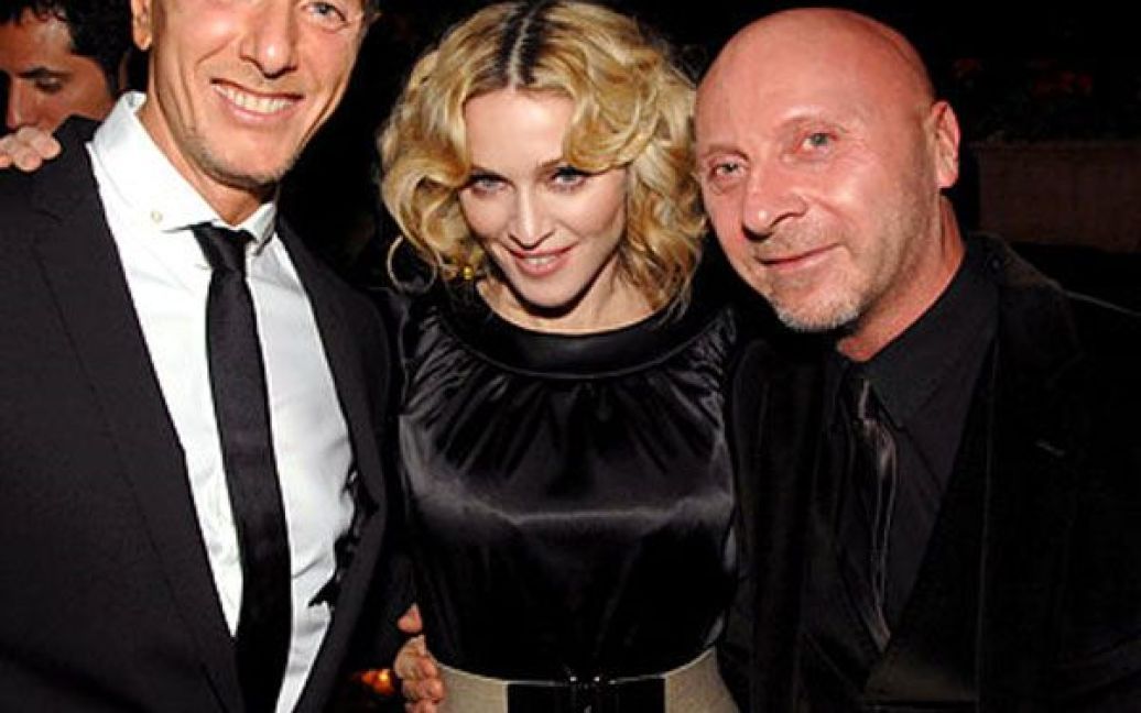 Доменіко Дольче, Стефано Габбана та Мадонна / © Celebrity Gossip