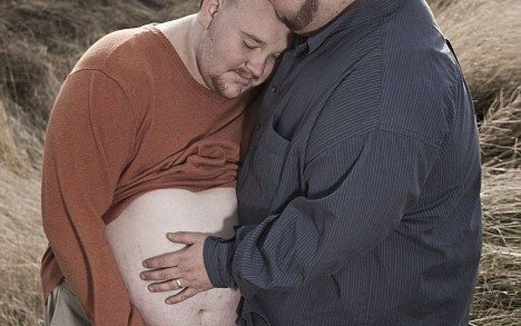 Скотт Мур - другий вагітний "чоловік" / © Daily Mail