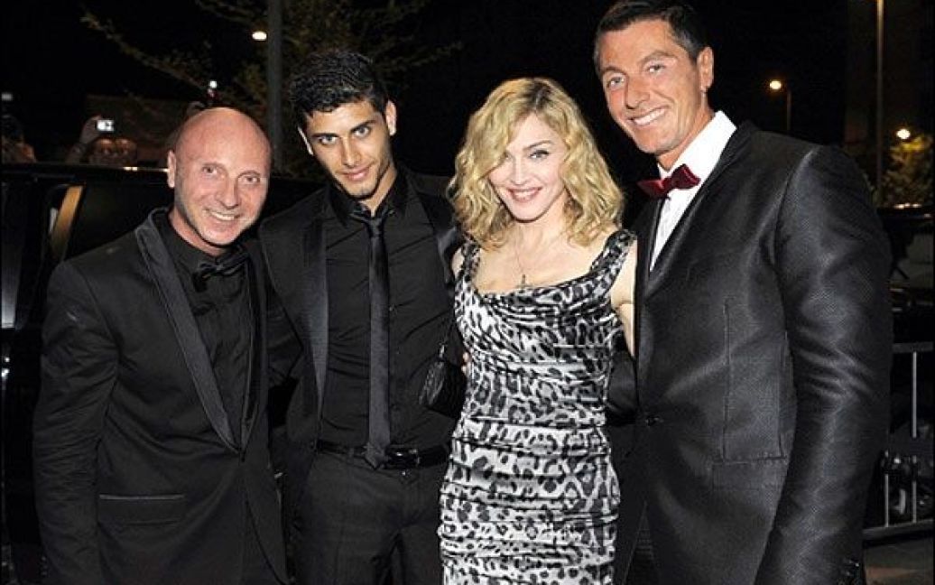 Доменіко Дольче, Стефано Габбана з Мадонною / © Celebrity Gossip